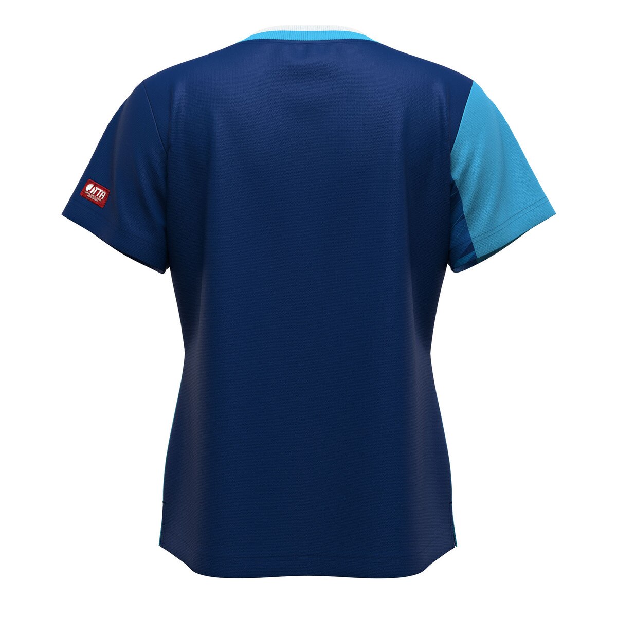 Butterfly Laulie Lady Table Tennis Shirt - Sky-Blue - Back